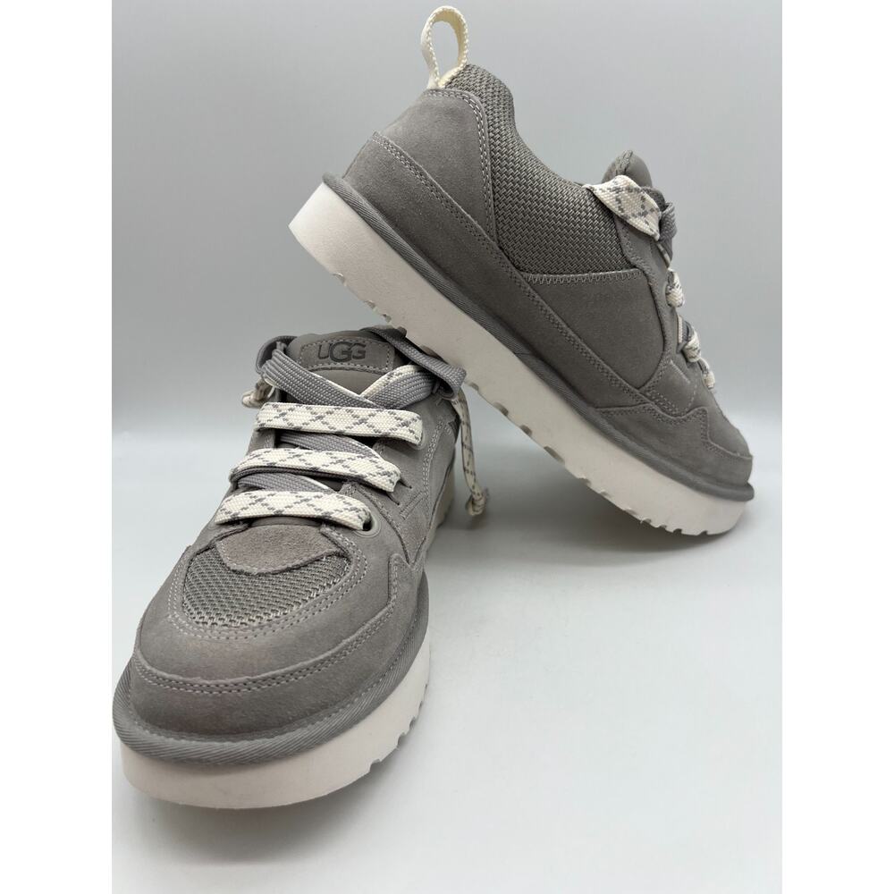 UGG Lo Lowmel Gray Suede Shoes 1169493 Men's Size 11 New - Picture 6 of 16